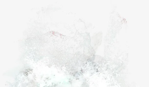 水花浪潮飞溅效果元素免抠