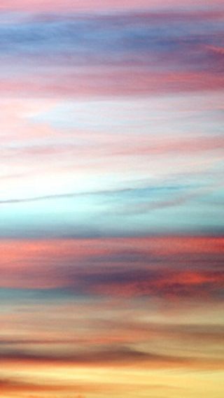 唯美彩色天空高清H5背景高清