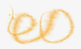 黄色的线条免抠