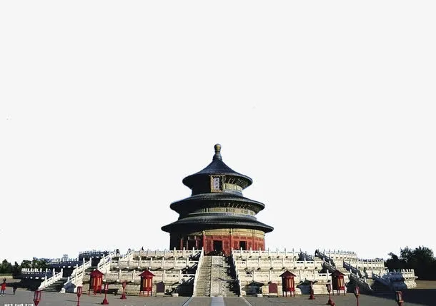 北京天坛旅游景点免抠