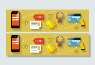 电商科技互联网时代背景banner高清