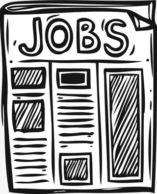 报纸求职招聘免抠