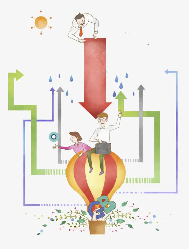 手绘人物免抠