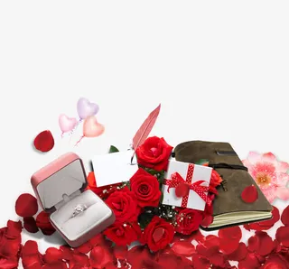 214情人节浪漫主题免抠