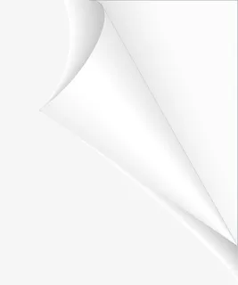 边角折纸 纯色卷纸免抠