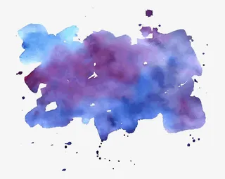 水彩晕染泼墨涂鸦底纹免抠