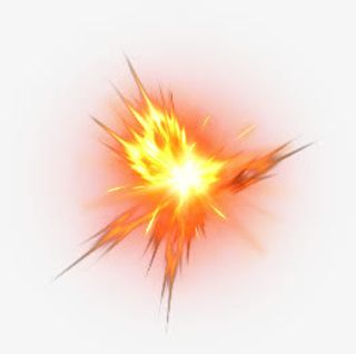 强烈刺激火星迸发免抠