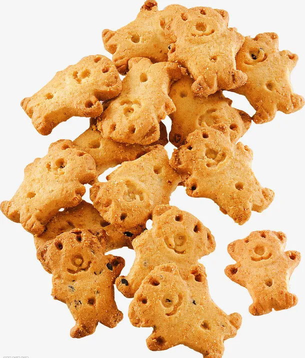 美食糕点图片 动物小熊饼干免抠
