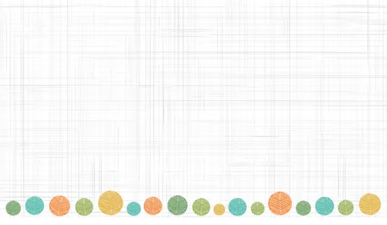 可爱卡通彩色树叶背景高清