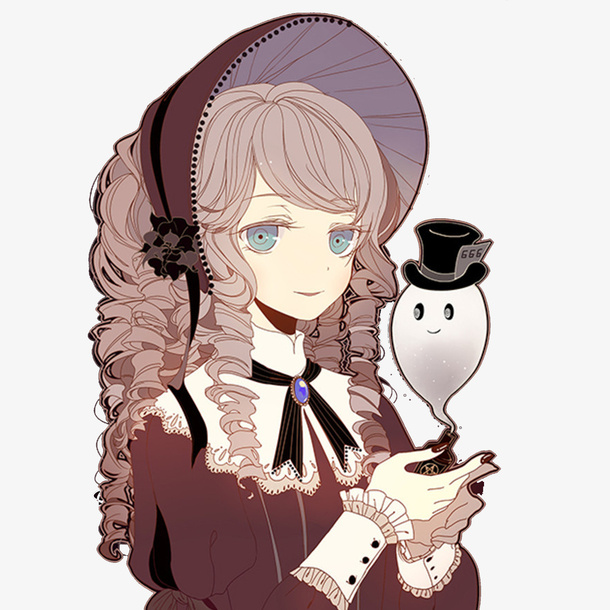 二次元萌妹免抠