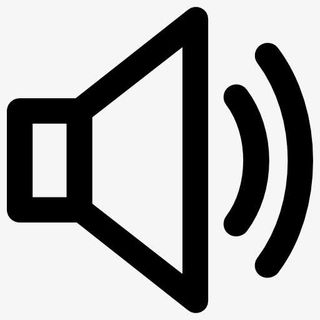 扬声器图标免抠