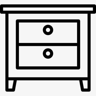 床头柜图标免抠