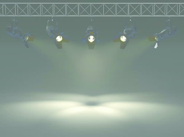 聚光灯摄影免抠