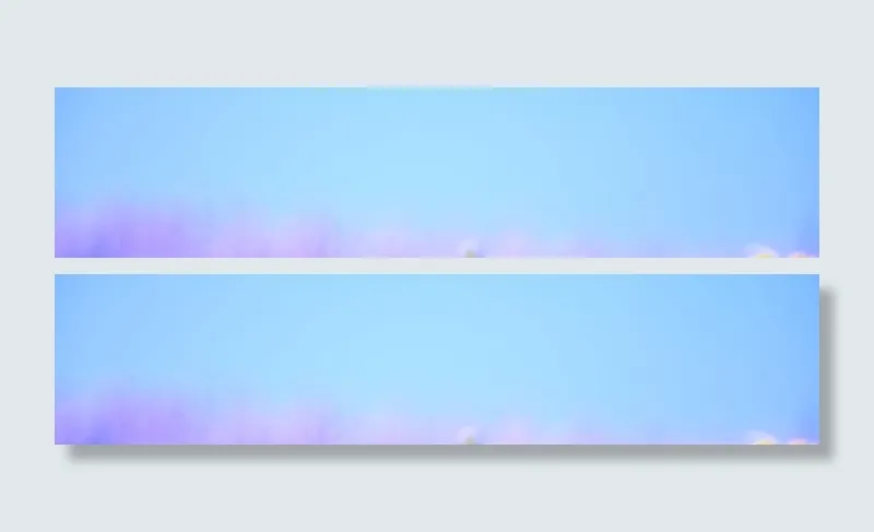 简约蓝色渐变banner高清