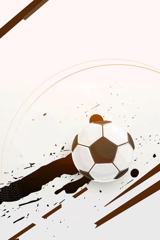足球运动浅色手绘体育活动宣传背景高清
