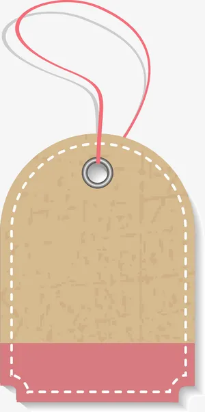 圆形复古吊牌矢量图免抠