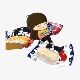 吃糖的女孩免抠