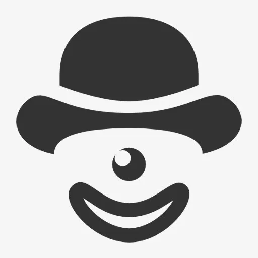 小丑标志图标免抠