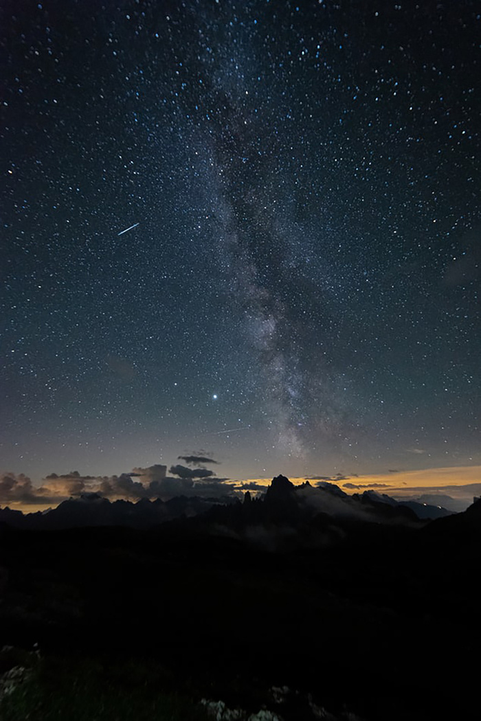 星空 夜晚 黑色 摄影高清