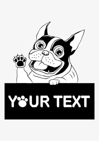 卡通京巴狗免抠