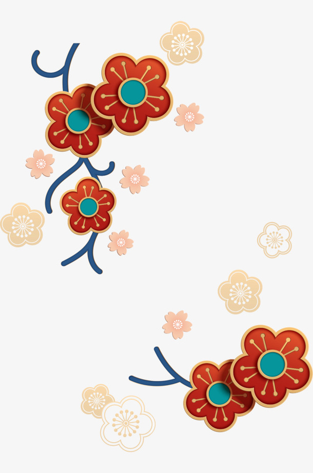 传统喜庆节日喜灯笼 祥云 装饰物免抠