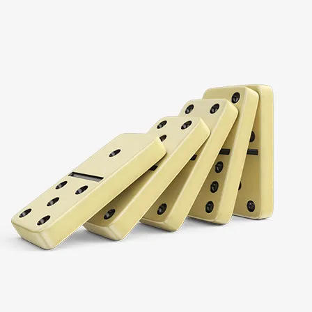 连续多米诺骨牌免抠