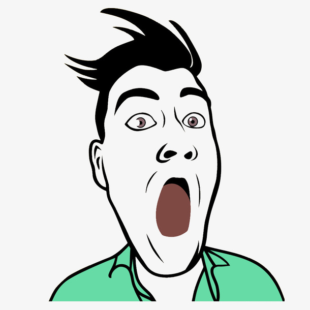 吓到的男人免抠