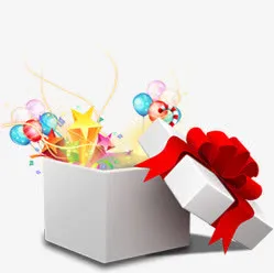 礼盒样式超市宣传免抠