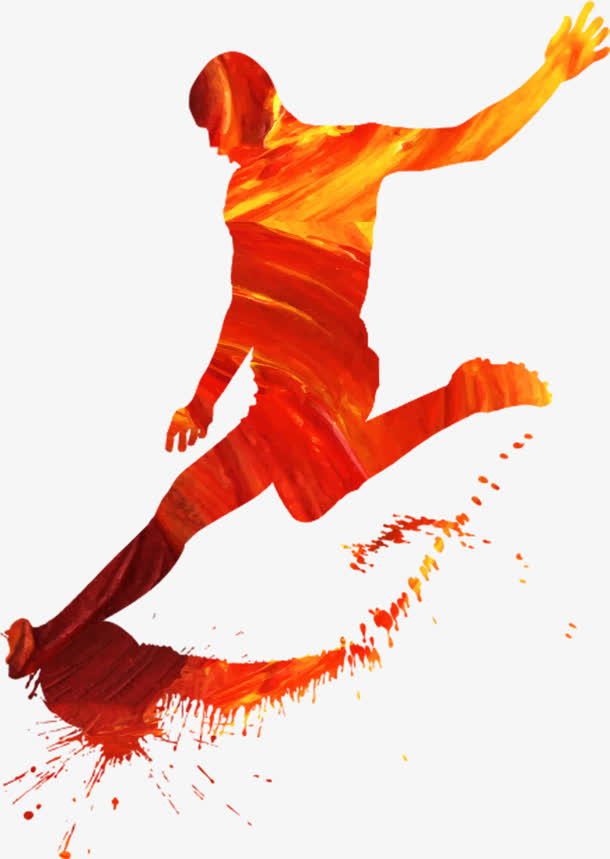 踢足球的人免抠