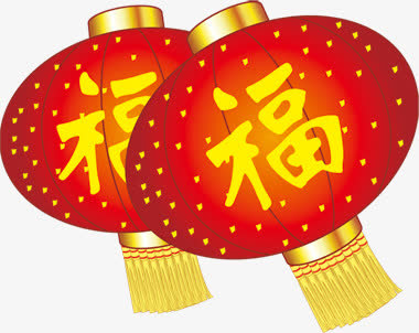 红色灯笼促销海报免抠