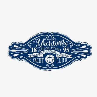 卡通蓝色标签矢量图免抠