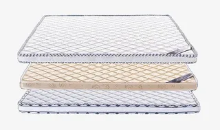 三张椰棕床垫免抠