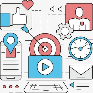 新媒体营销市场免抠