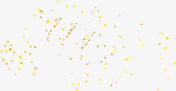 散落的桂花花瓣免抠