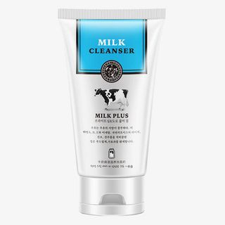 韩禅牛奶保湿洗面奶产品实物免抠