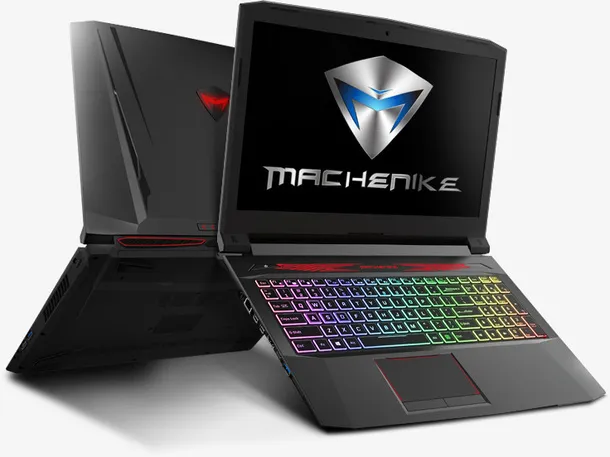 实物machenike游戏笔记本免抠免抠