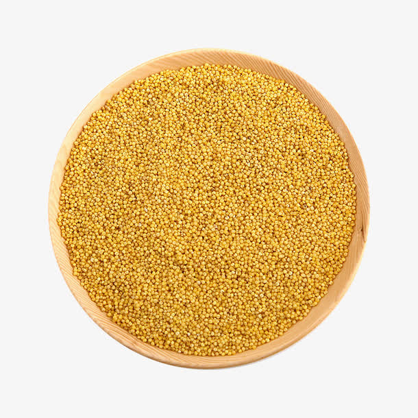 黄小米小黄米食材粗粮免抠