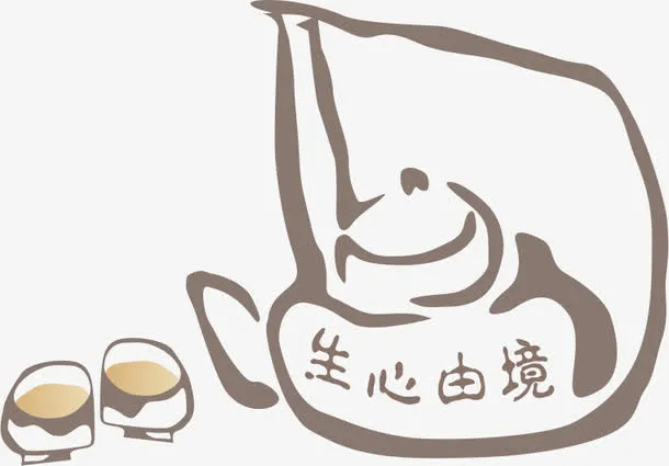 拾壶图免抠