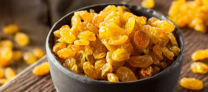 金黄色葡萄干特写高清