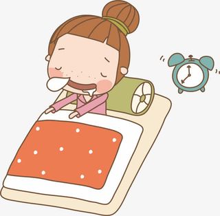 睡觉的女孩免抠