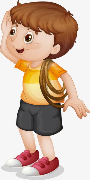 卡通建筑小工人矢量图免抠