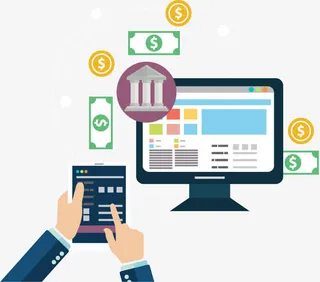 电子银行线上支付免抠