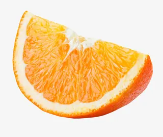 橙色香甜水果切碎的奉节脐橙实物免抠