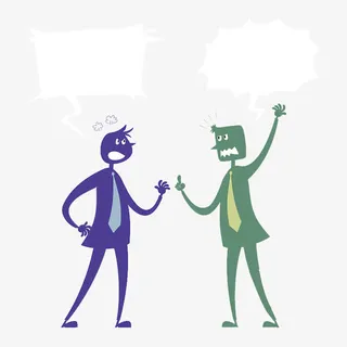 在争吵的人物职场问题免抠