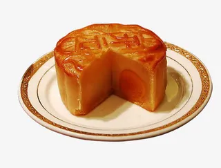 蛋黄月饼素材免抠