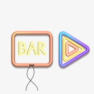 炫酷箭头指示框免抠