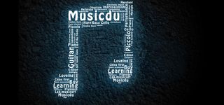 创意音符背景高清