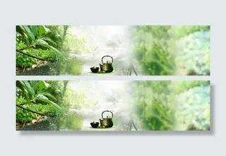 淘宝玄米茶海报免抠