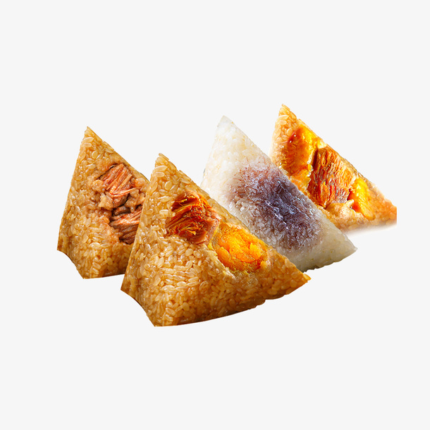糯米粽子设计素材免抠