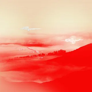 大气红色中国古风高清